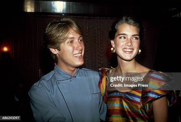 Brooke Shields and James Spader circa 1981 in New York City.