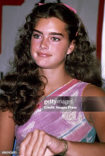 Brooke Shields circa 1981 in New York City.