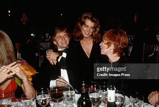 Mikhail Baryshnikov, Brooke Shields and Shirley MacLaine circa 1988 in New York City.