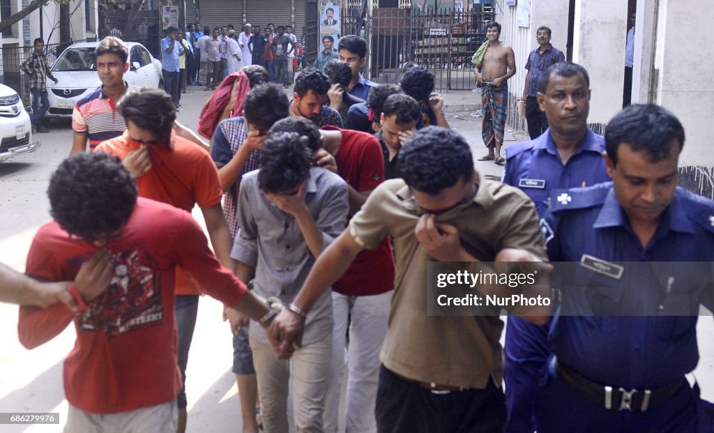 Four LGBT youths remanded in Dhaka