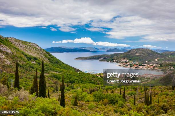slano, dalmatia - slano croatia stockfoto's en -beelden