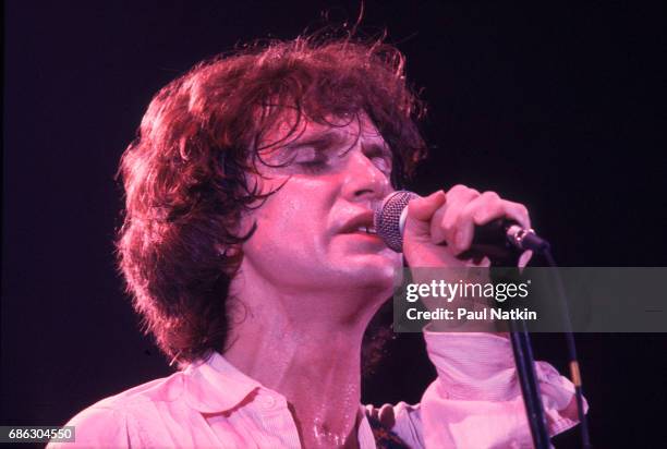 Ray Davies of the Kinks at the Uptown Theater in Chicago, Illinois, June 11, 1978.