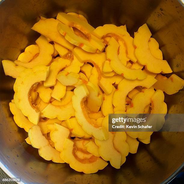 squash - delicata squash stock pictures, royalty-free photos & images