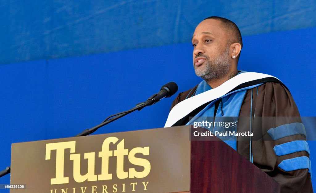 Kenya Barris Delivers Commencement Address At Tufts University