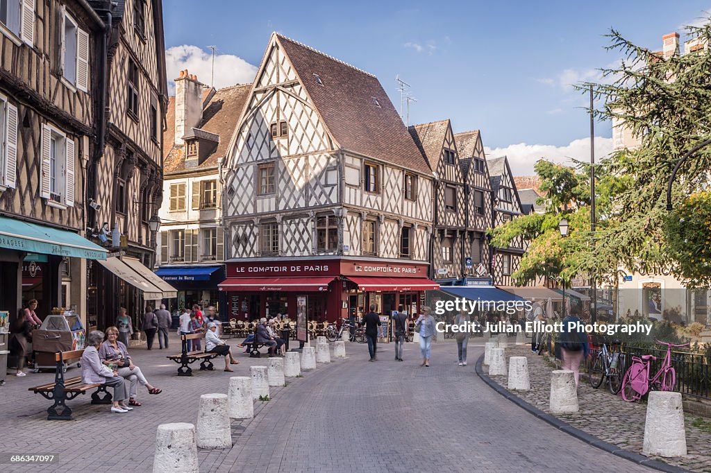 Place Gordaine in Bourges, France.