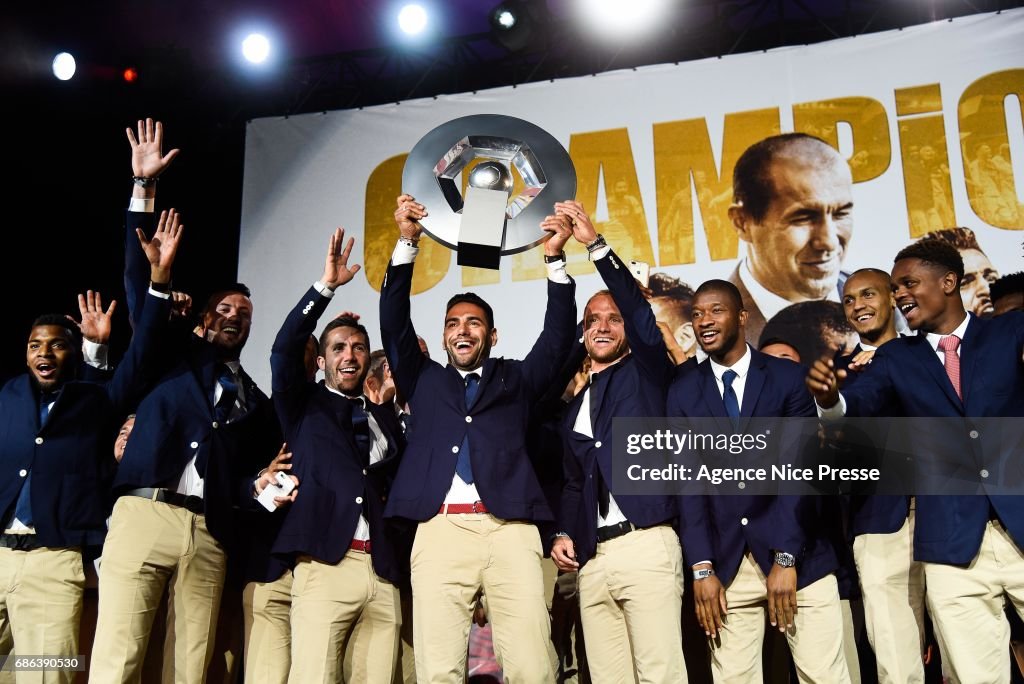 AS Monaco French Ligue 1 Winners