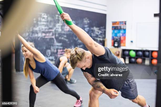 Resistance Band Pull Photos and Premium High Res Pictures - Getty Images