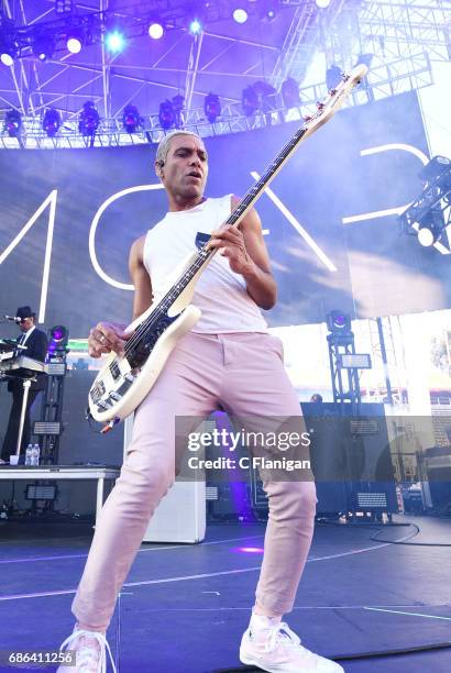 Tony Kanal of Dreamcar and No Doubt performs during the 2017 KROQ Weenie Roast Y Fiesta at StubHub Center on May 20, 2017 in Carson, California.