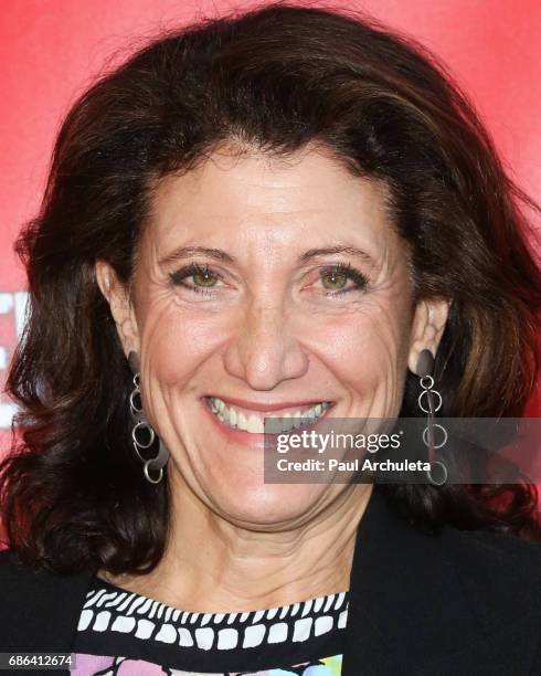 Actress Amy Aquino attends the opening night of 'Jersey Boys' at the Ahmanson Theatre on May 18, 2017 in Los Angeles, California.