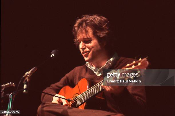 Leo Kottke at the Auditorium Theater in Chicago, Illinois, March 13, 1977.