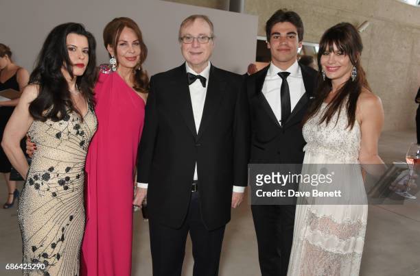 Paul Allen and Lance Stroll attend the Fashion for Relief cocktail party during the 70th annual Cannes Film Festival at Aeroport Cannes Mandelieu on...