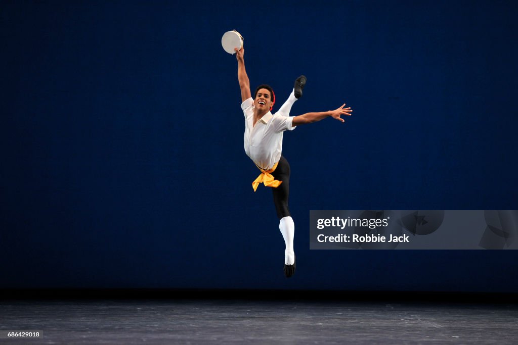 The Royal Ballet's Production Of George Balanchine's Tarantella At The Royal Opera House
