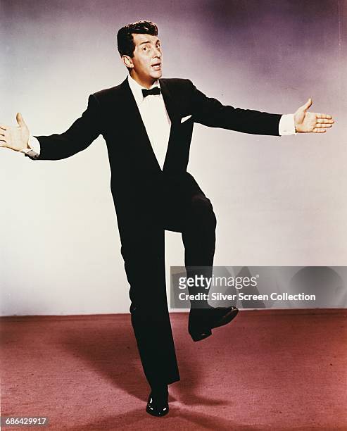American singer, actor and comedian Dean Martin , circa 1960.