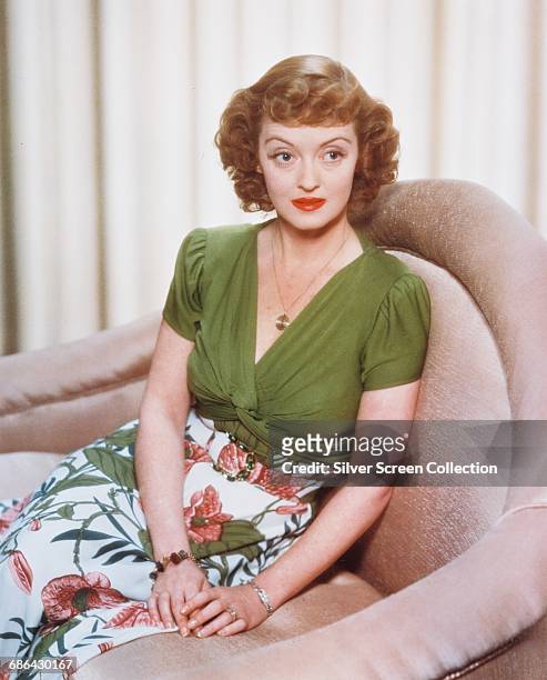 American actress Bette Davis , circa 1945.