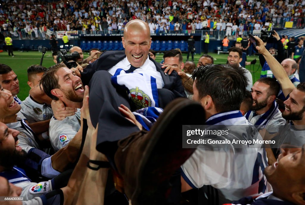 Malaga CF v Real Madrid CF - La Liga