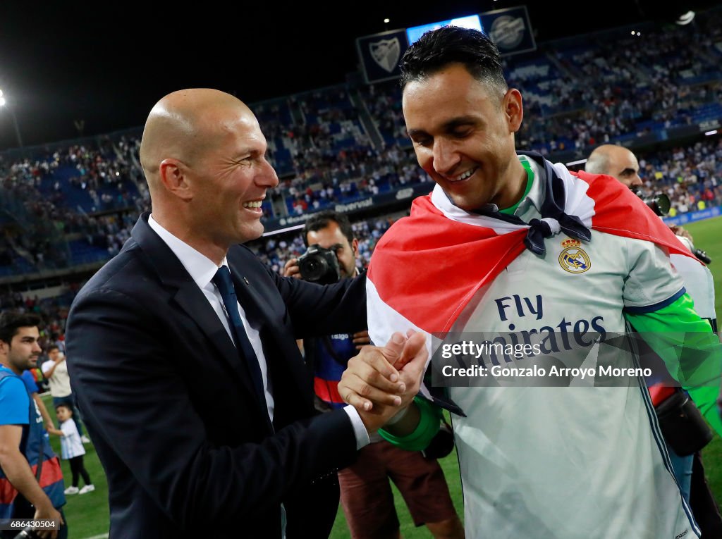 Malaga CF v Real Madrid CF - La Liga