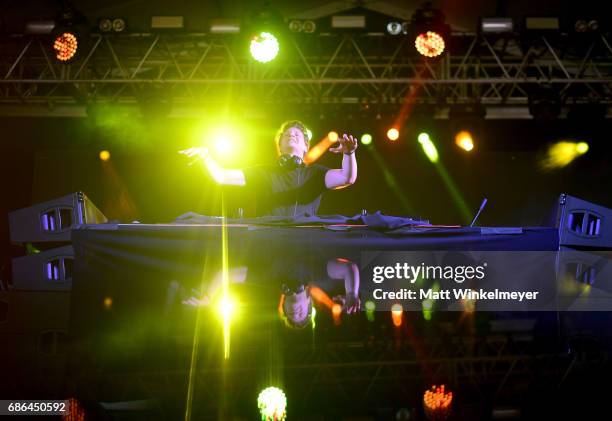 Matoma performs at the Boom Boom Tent during 2017 Hangout Music Festival on May 21, 2017 in Gulf Shores, Alabama.