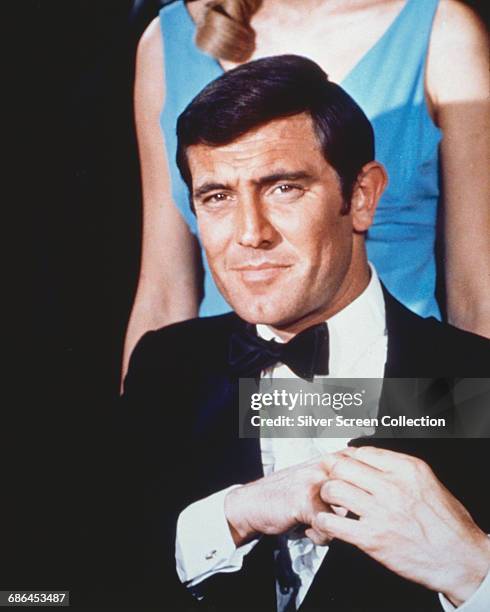 Australian actor George Lazenby as James Bond in the film 'On Her Majesty's Secret Service', 1969.