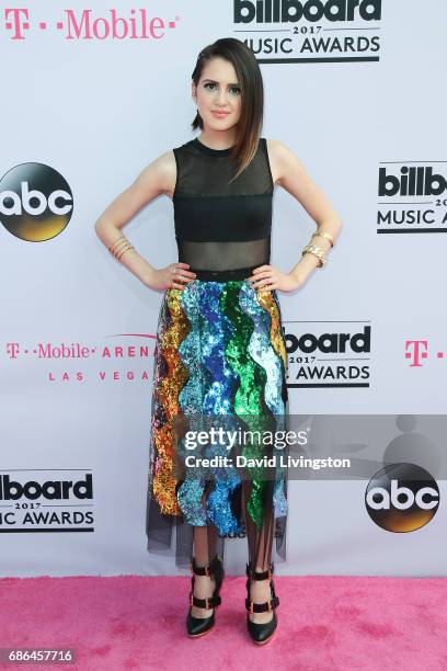 Actor Laura Marano attends the 2017 Billboard Music Awards at the T-Mobile Arena on May 21, 2017 in Las Vegas, Nevada.