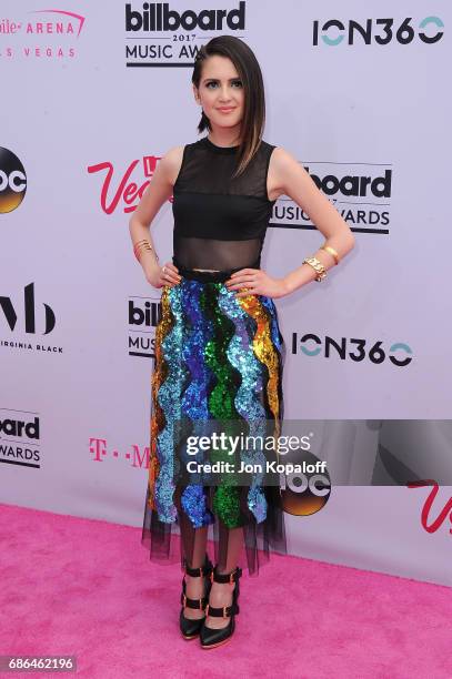 Actor Laura Marano attends the 2017 Billboard Music Awards at T-Mobile Arena on May 21, 2017 in Las Vegas, Nevada.