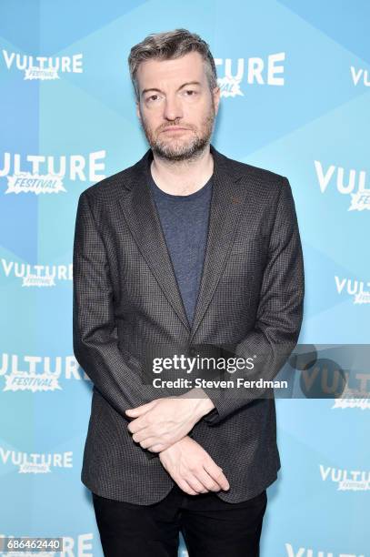 Charlie Brooker attends a screening of "Black Mirror" during Vulture Festival at Milk Studios on May 21, 2017 in New York City.