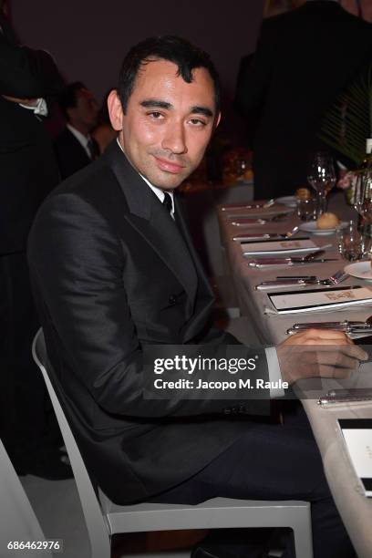 Nicola Formichetti attends Fashion For Relief during the 70th annual Cannes Film Festival at Aeroport Cannes Mandelieu on May 21, 2017 in Cannes,...