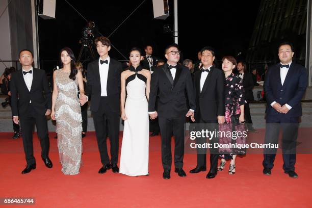 Cinematographer Park Joong-hoon, director Jung Byung-gil, actress Kim Seo Hyung, actor Sung Joon, actress Kim Ok-bin and writer Byeong-sik Jung...