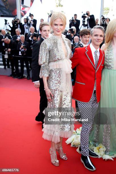 Actress Nicole Kidman attends the "How To Talk To Girls At Parties" screening during the 70th annual Cannes Film Festival at on May 21, 2017 in...