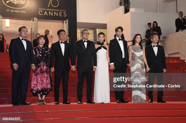 Cinematographer Park Joong-hoon, director Jung Byung-gil, actress Kim Seo Hyung, actor Sung Joon, actress Kim Ok-bin and writer Byeong-sik Jung...