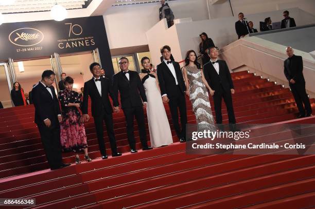 Cinematographer Park Joong-hoon, director Jung Byung-gil, actress Kim Seo Hyung, actor Sung Joon, actress Kim Ok-bin and writer Byeong-sik Jung...