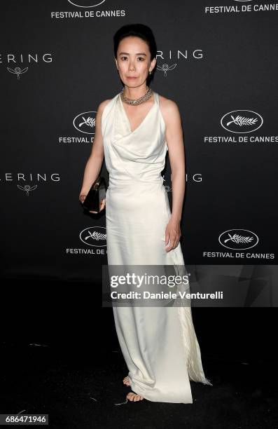 Naomi Kawase attends the Women in Motion Awards Dinner at the 70th Cannes Film Festival at Place de la Castre on May 21, 2017 in Cannes, France.