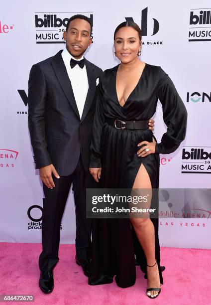 Co-Host Ludacris and Eudoxie Mbouguiengue attend the 2017 Billboard Music Awards at T-Mobile Arena on May 21, 2017 in Las Vegas, Nevada.