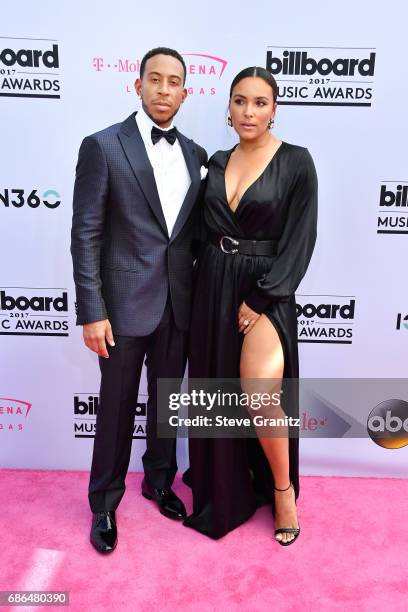 Host Ludacris and model Eudoxie Mbouguiengue attend the 2017 Billboard Music Awards at T-Mobile Arena on May 21, 2017 in Las Vegas, Nevada.