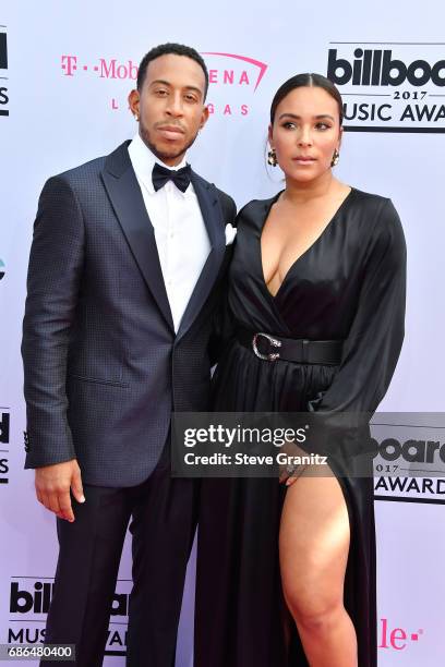 Host Ludacris and model Eudoxie Mbouguiengue attend the 2017 Billboard Music Awards at T-Mobile Arena on May 21, 2017 in Las Vegas, Nevada.