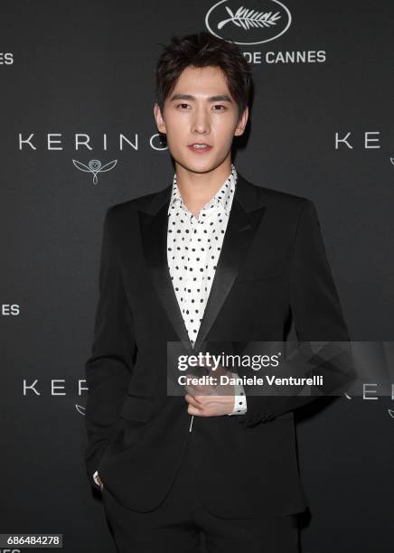 Yang Yang attends the Women in Motion Awards Dinner at the 70th Cannes Film Festival at Place de la Castre on May 21, 2017 in Cannes, France.