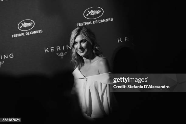 Michele Laroque attends Women In Motion Kering And Cannes Film Festival Official Dinner Photocall during the 70th Cannes Film Festival on May 21,...