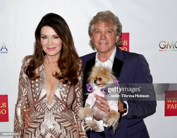 Lisa Vanderpump, Giggy and Ken Todd attend the Gay Men's Chorus of Los Angeles 6th annual Voice Awards at JW Marriott Los Angeles at L.A. LIVE on May...