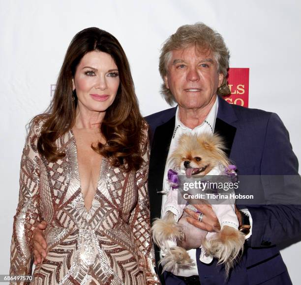 Lisa Vanderpump, Giggy and Ken Todd attend the Gay Men's Chorus of Los Angeles 6th annual Voice Awards at JW Marriott Los Angeles at L.A. LIVE on May...