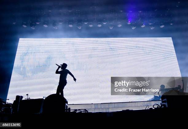 Chance The Rapper performs at the Surf Stage during 2017 Hangout Music Festival on May 21, 2017 in Gulf Shores, Alabama.