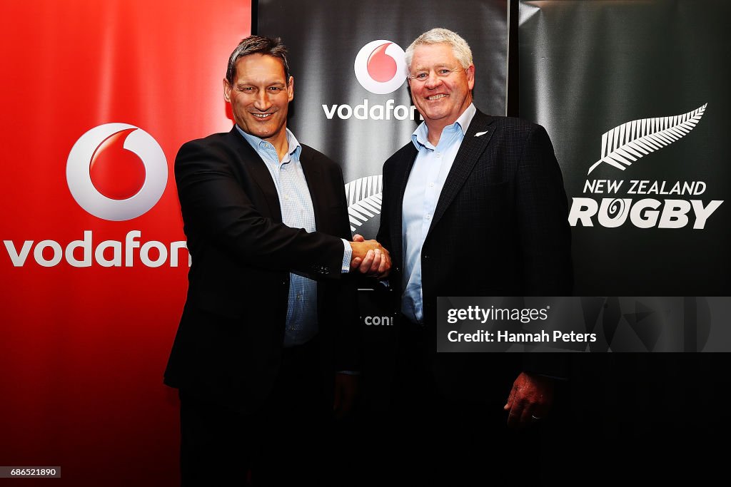 New Zealand All Blacks Sponsorship Announcement