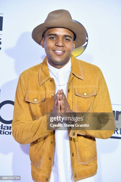 Recording artist C.J. Wallace attends the 2017 Billboard Music Awards at T-Mobile Arena on May 21, 2017 in Las Vegas, Nevada.