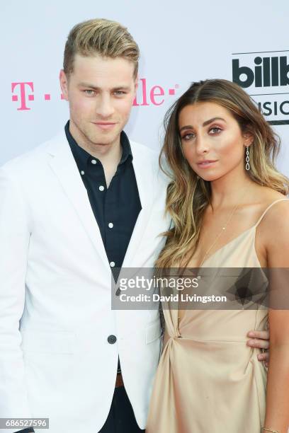 Cameron Fuller and Lauren Elizabeth attend the 2017 Billboard Music Awards at the T-Mobile Arena on May 21, 2017 in Las Vegas, Nevada.
