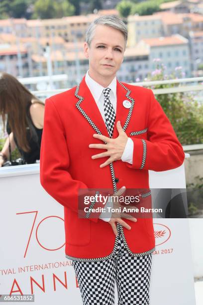 John Cameron attends the "How To Talk To Girls At Parties" Photocall during the 70th annual Cannes Film Festival at Palais des Festivals on May 21,...