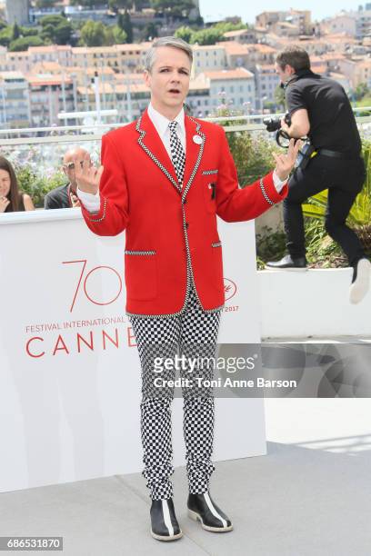 John Cameron attends the "How To Talk To Girls At Parties" Photocall during the 70th annual Cannes Film Festival at Palais des Festivals on May 21,...