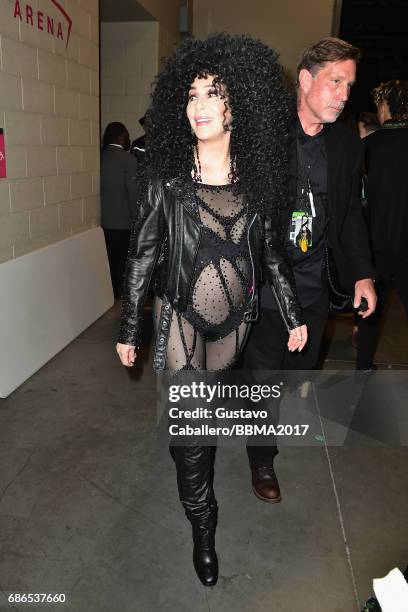 Singer Cher attends the 2017 Billboard Music Awards at T-Mobile Arena on May 21, 2017 in Las Vegas, Nevada.