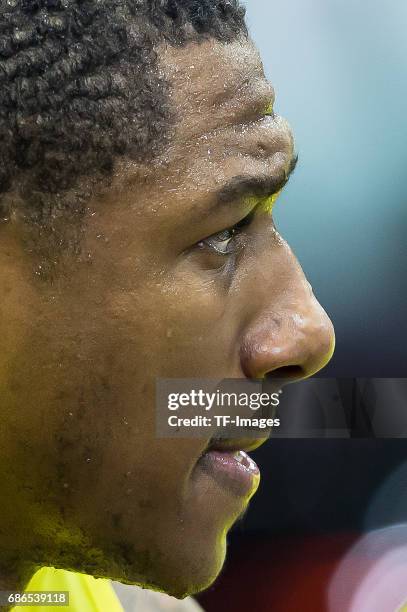 Gerald Robinson of Berlin looks on during the easyCredit BBL Basketball Bundesliga match between FC Bayern Muenche and Alba Berlin at Audi Dome on...
