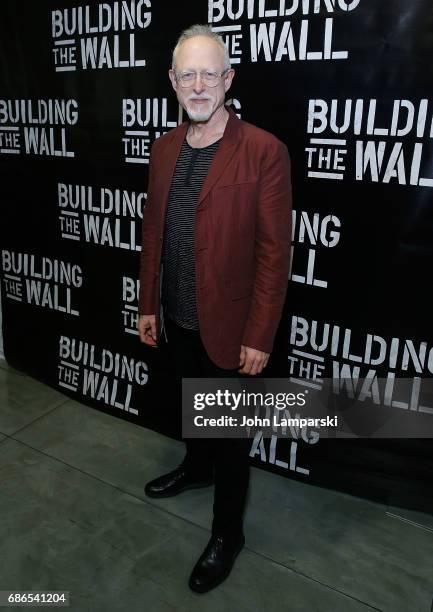 Playwright Robert Schenkkan attends "Building The Wall" opening night at New World Stages on May 21, 2017 in New York City.