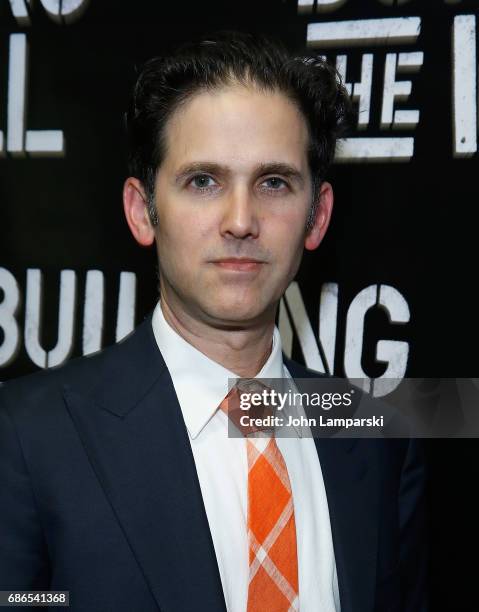 Ari Edelman 145 Building The Wall Opening Night Arrivals Curtain Call Stock Photos ...