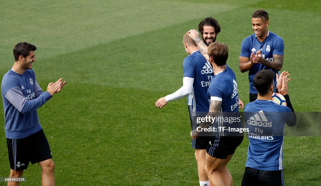 Real Madrid Training and Press Conference