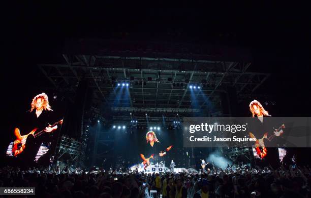 Metallica performs at MAPFRE Stadium on May 21, 2017 in Columbus, Ohio.